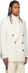 Palm Angels Off-White MIssoni Edition Double-Breasted Blazer