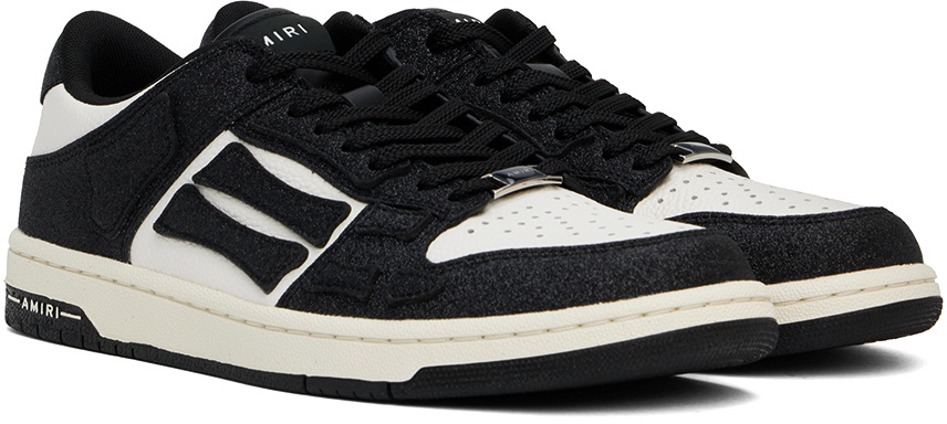 【関税込み】AMIRI ホワイト＆ブラック Skel-Top Low スニーカー Amiri 'Skel Top Low' sneakers whiteblack, US size 12 | eBay