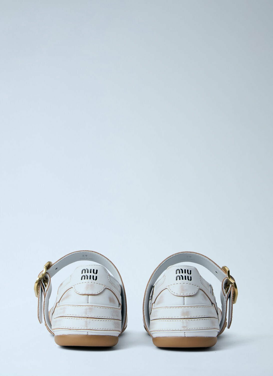 Miu Miu Gymnasium Ballerina Flats