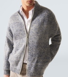 Le Kasha Lamdu cashmere zip-up cardigan
