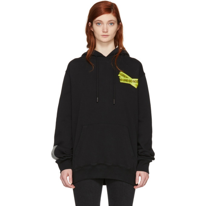 Photo: Off-White Black Firetape Hoodie