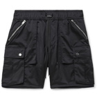 AMIRI - Nylon Cargo Drawstring Shorts - Black