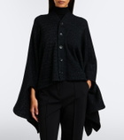 Junya Watanabe Draped wool and cotton-blend cardigan