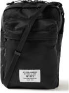 WTAPS - Reconnaissance Logo-Appliquéd Nylon Messenger Bag - Black
