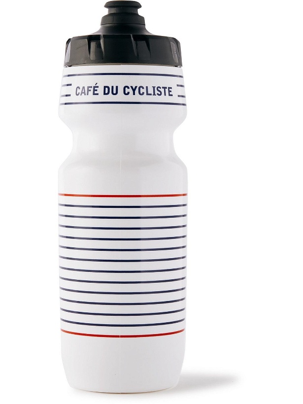 Photo: Café du Cycliste - Logo-Print Striped Water Bottle, 500ml