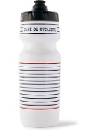 Café du Cycliste - Logo-Print Striped Water Bottle, 500ml