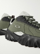 Oakley Factory - Chopsaw Suede and Mesh Sneakers - Green
