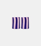 Aquazzura Casa Dolcevita Stripe set of 2 tumblers