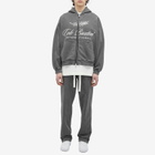 Cole Buxton Men's International Zip Hoodie in Washed Black