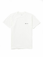 Snow Peak - Logo-Print Cotton-Jersey T-Shirt - White
