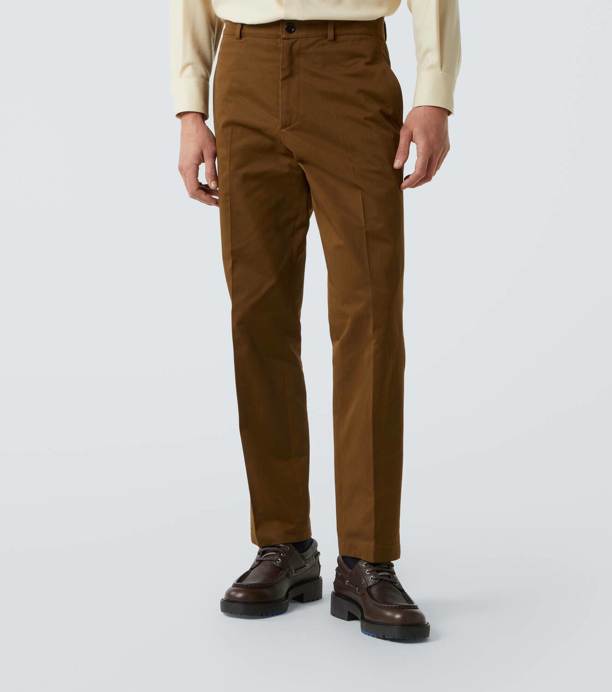 Burberry Cotton straight chinos