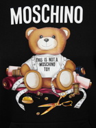 MOSCHINO - Logo Printed Cotton Jersey Hoodie