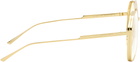 Bottega Veneta Gold Ribbon Glasses