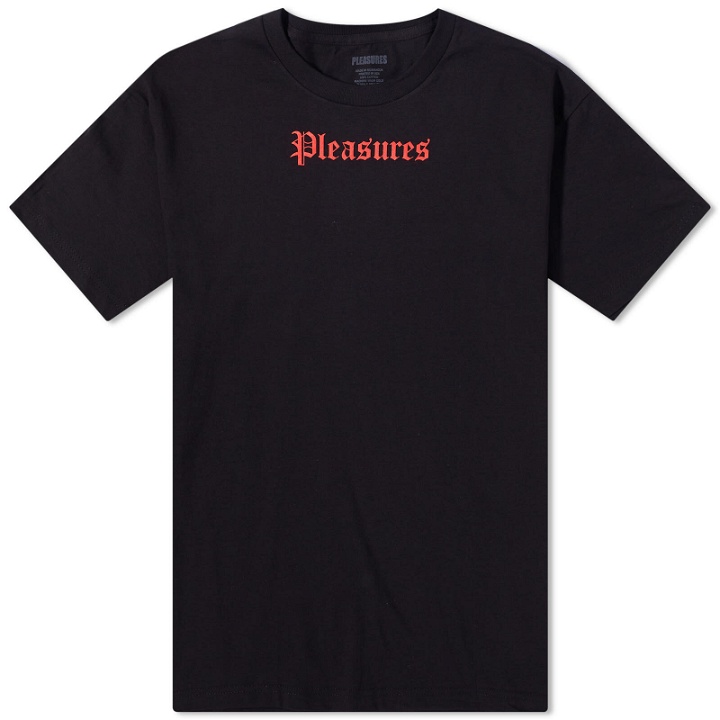 Photo: Pleasures Men's Pub T-Shirt in Black