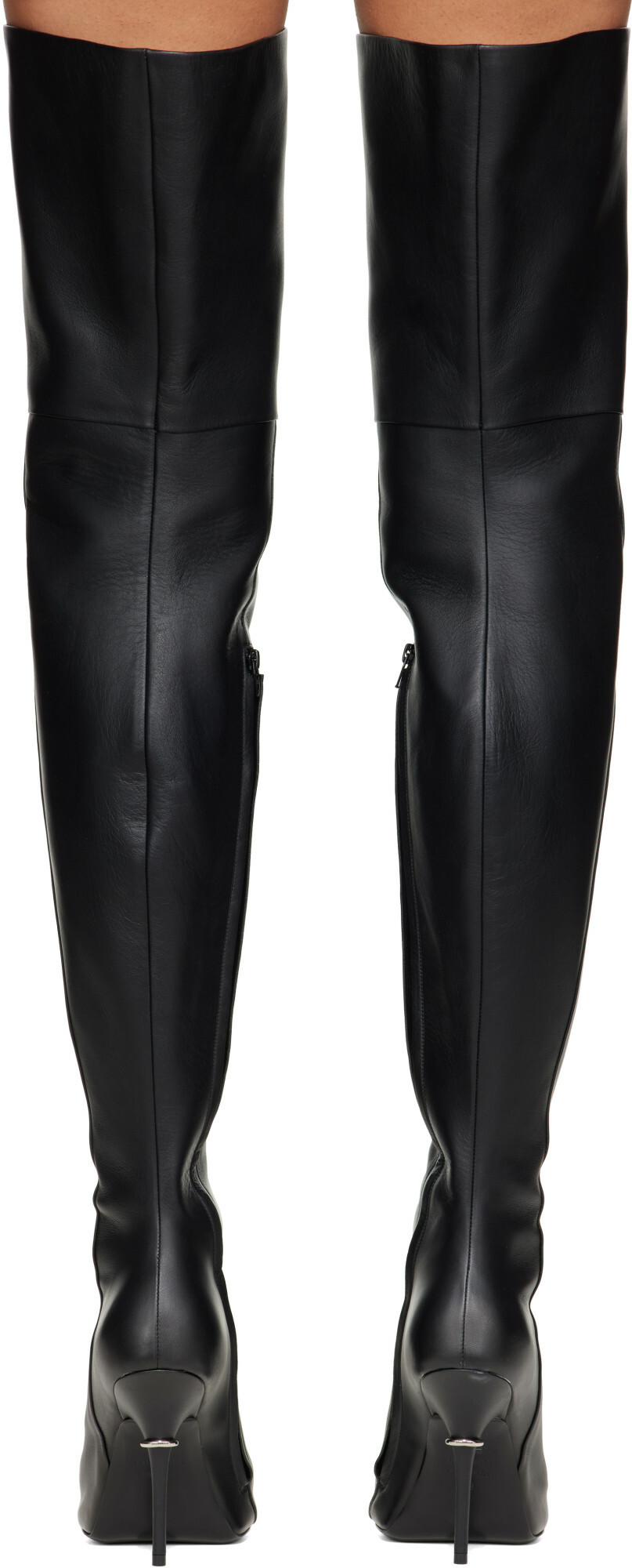 Balenciaga Black Avenue After Tall Boots