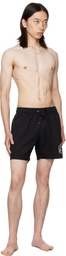 AMIRI Black 'Club AMIRI' Swim Shorts