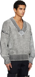 VAQUERA Black & White Oversized Sweater