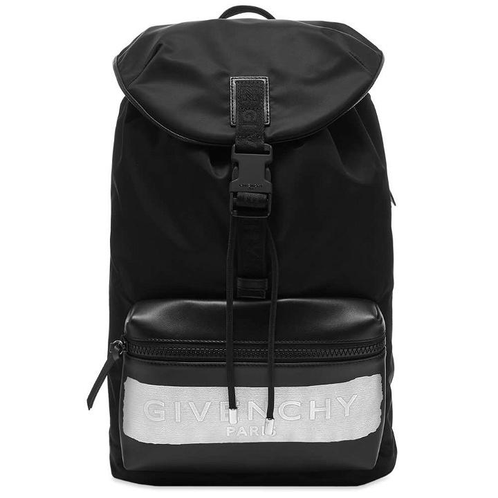 Photo: Givenchy Light 3 Latex Logo Backpack