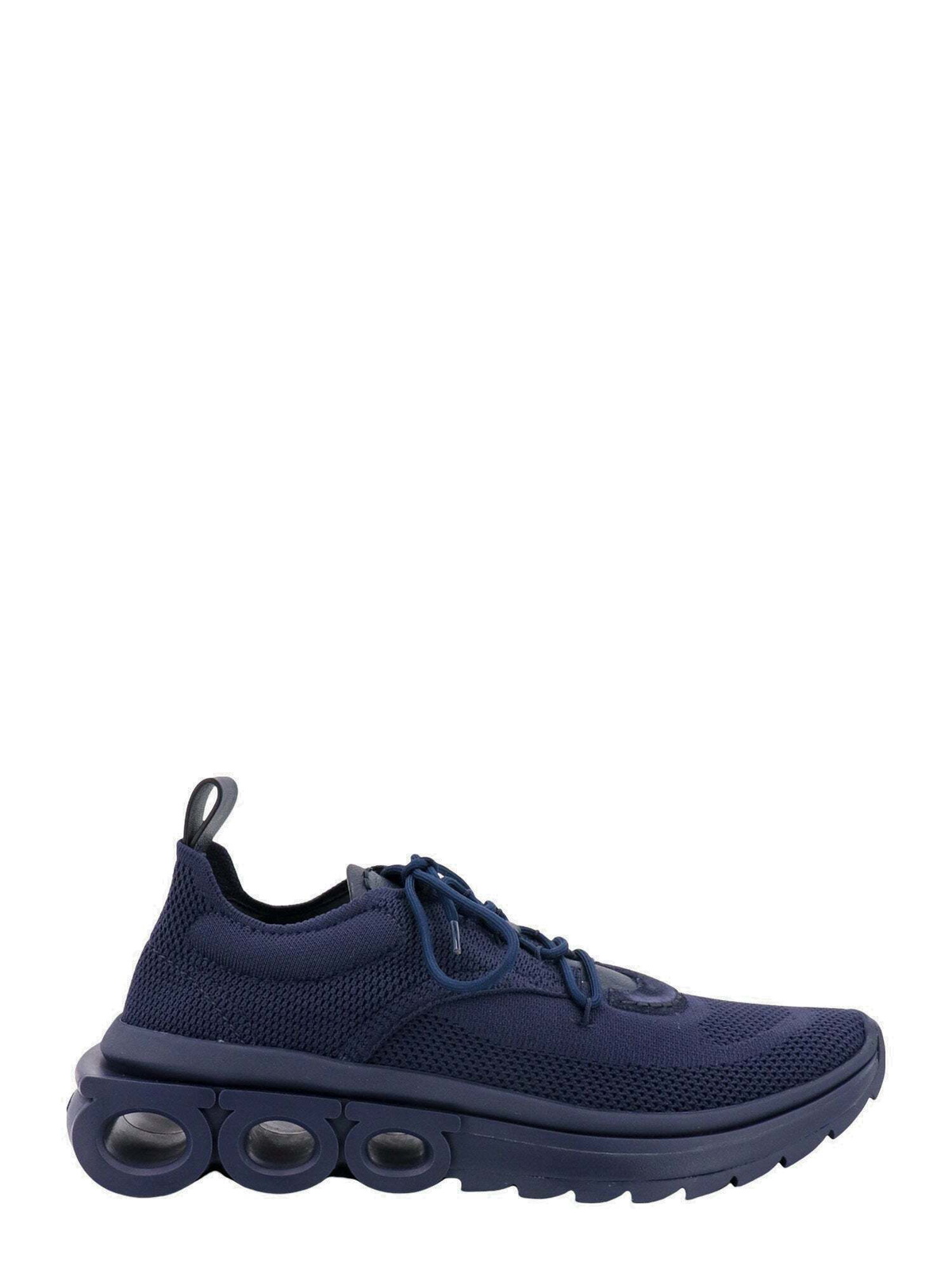 スニーカー FERRAGAMO SS24 'Nima' sneakers (760869 STONE) Salvatore Ferragamo Nima Stretch Knit Low-Top Sneakers