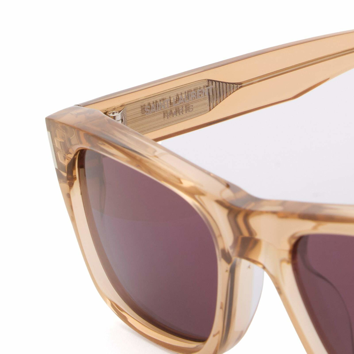 Saint Laurent Sunglasses Saint Laurent SL 83 Sunglasses in Yellow/Violet 