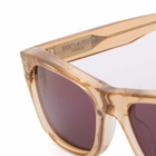 Saint Laurent Sunglasses Saint Laurent SL 83 Sunglasses in Yellow/Violet 