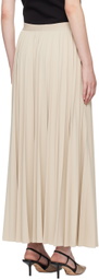 Max Mara Leisure Beige Maesa Maxi Skirt