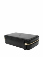 Lizzie Mandler Fine Jewelry Green Leather Jewellery Box