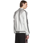 Dolce and Gabbana Silver Track Jacket