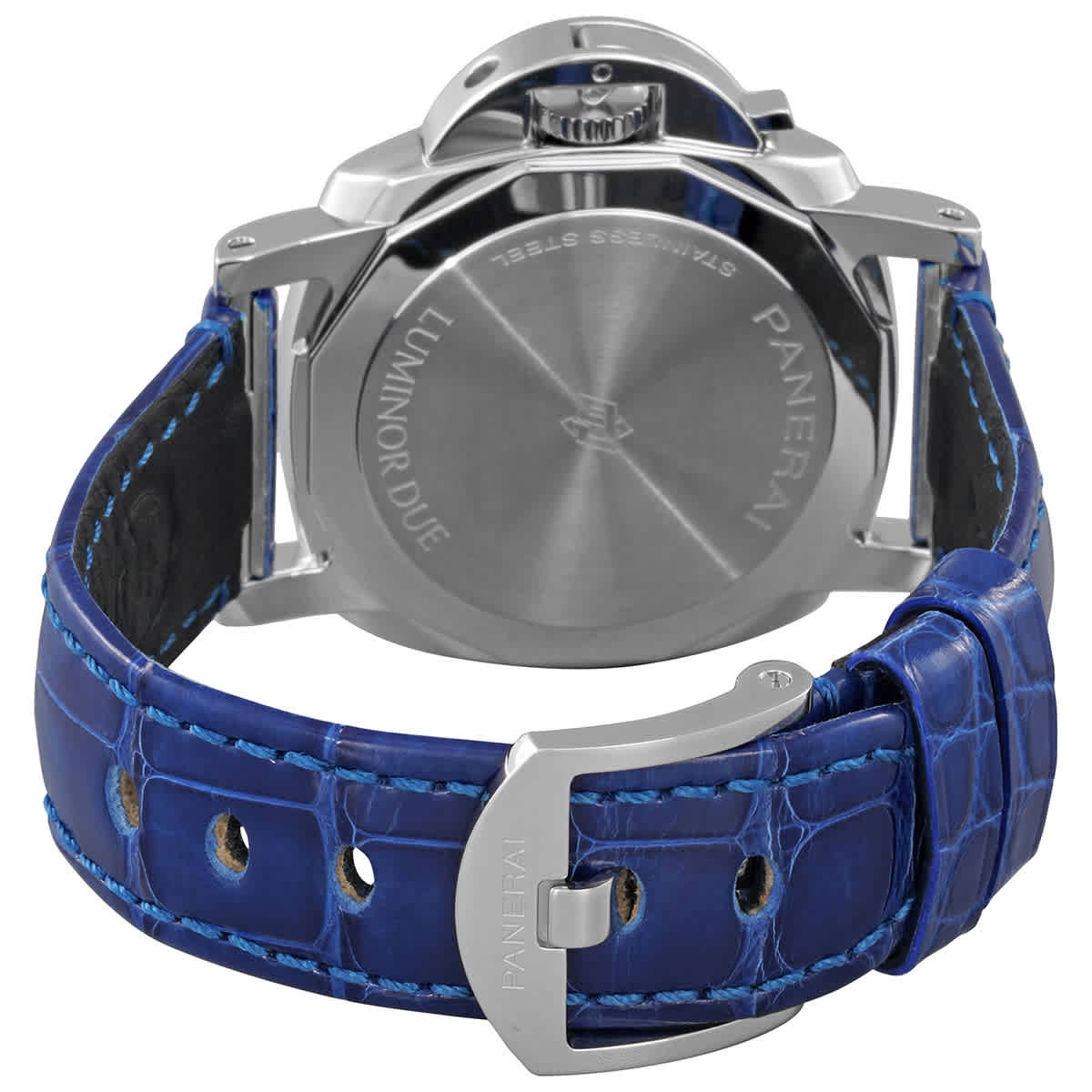 Panerai Luminor Due Luna Automatic Blue Dial Mens Watch PAM01179