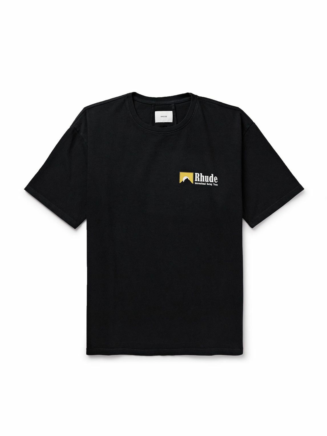 Rhude Black Tobacco T-shirt Rhude