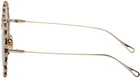 Chloé Gold Braided Sunglasses