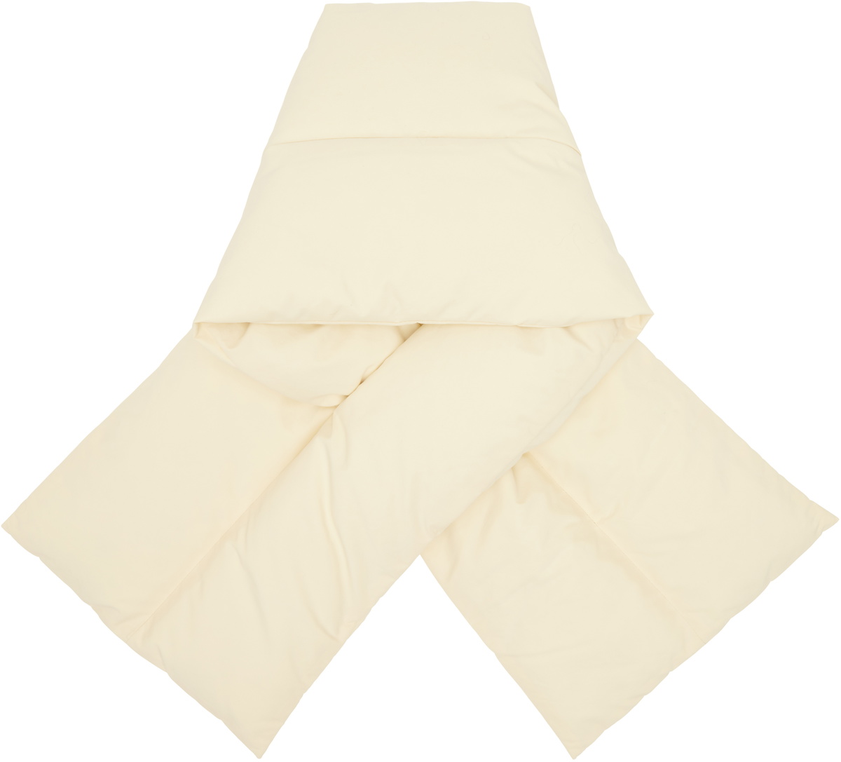 Jil Sander Off-White Down Scarf