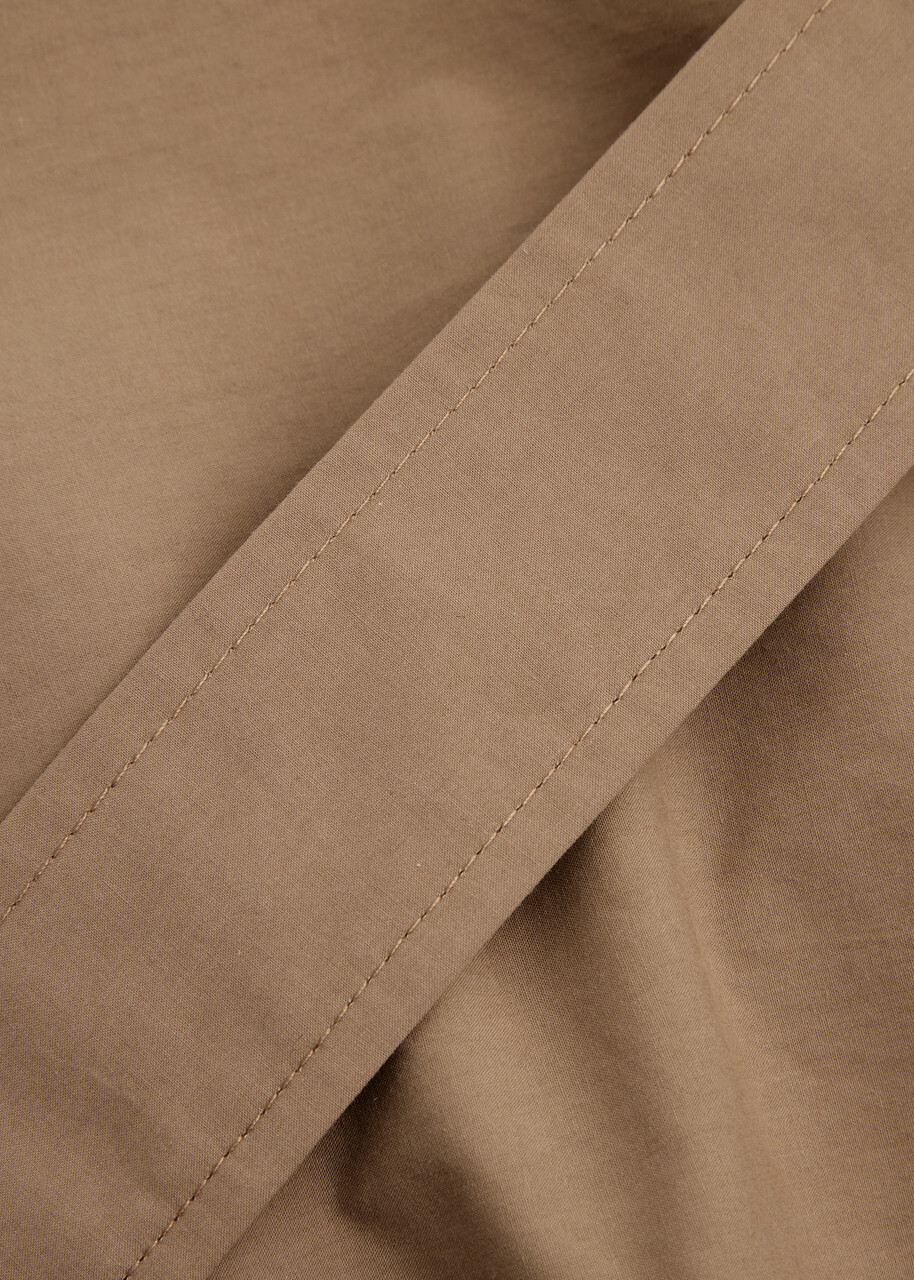 Matteau Relaxed Cotton Shirt Stone