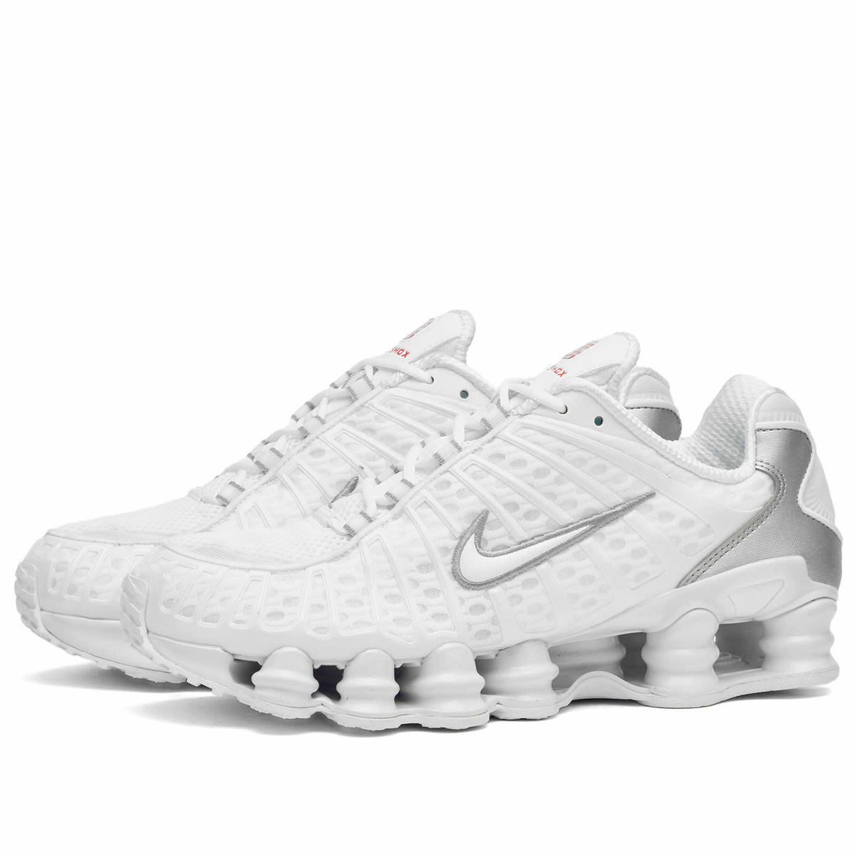 womens white nike shox