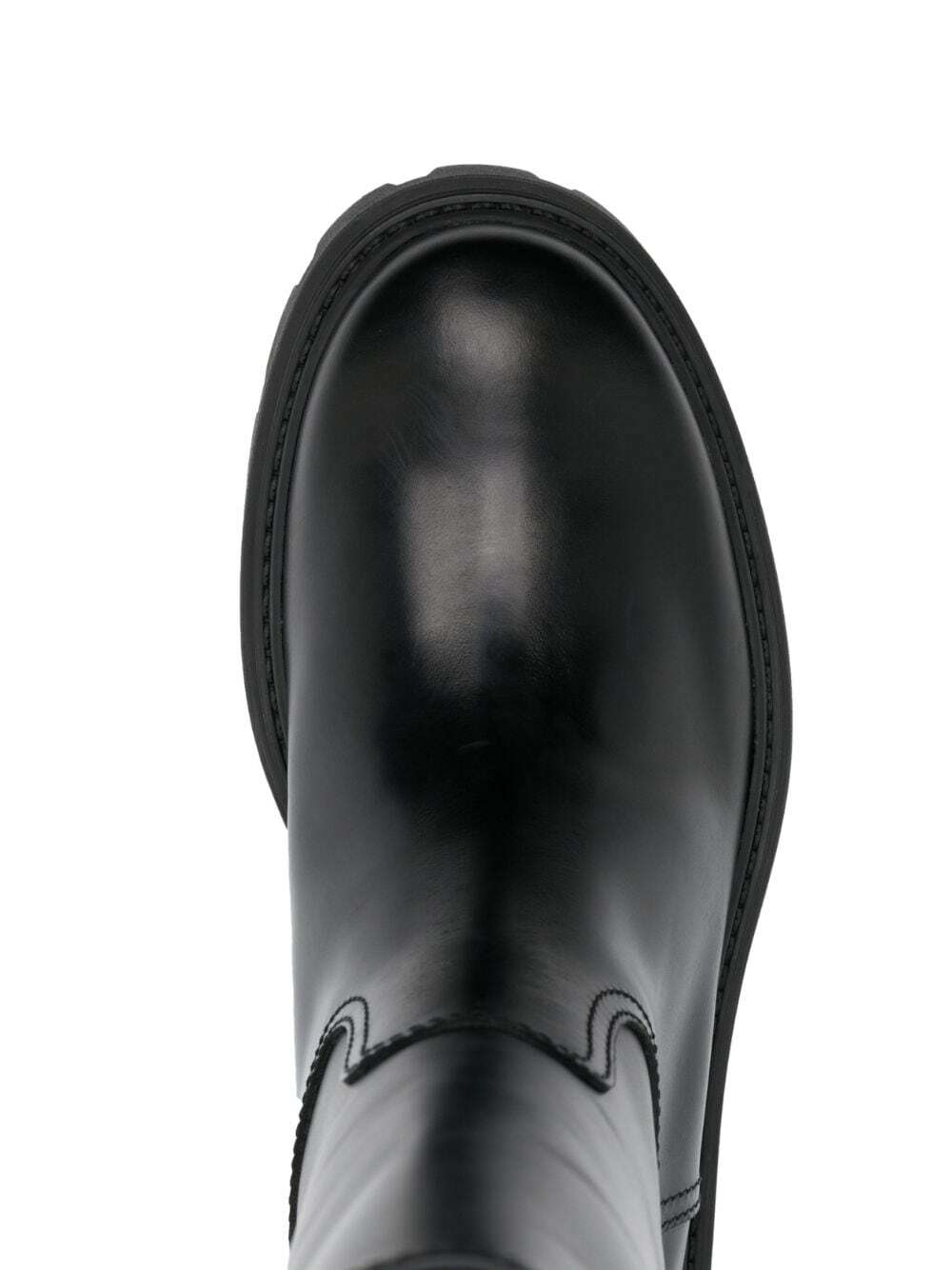 TOD'S - Leather Ankle Boots Tod's