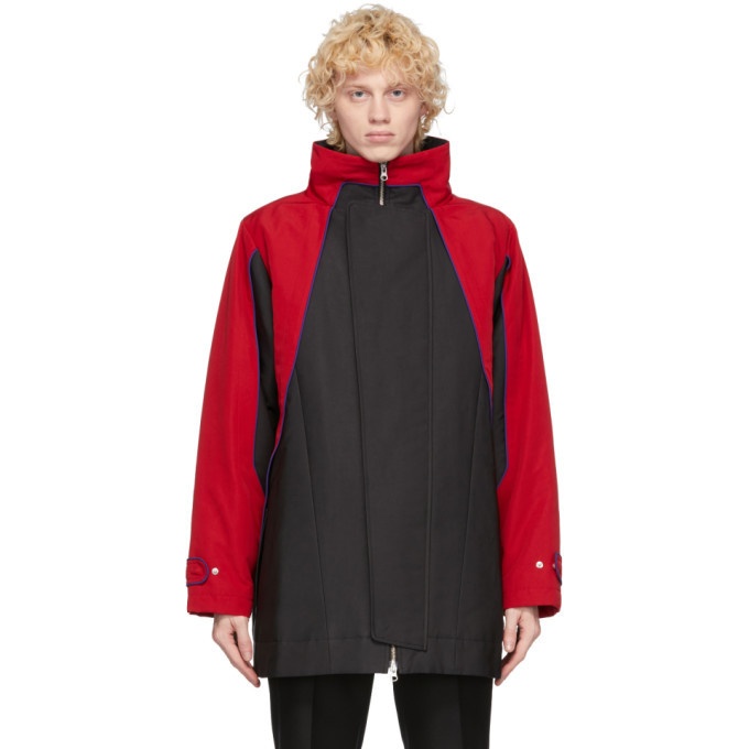 Photo: Keenkee Black and Red Flap Parka
