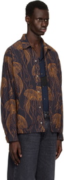 Toga Virilis Navy Embroidery Jacket