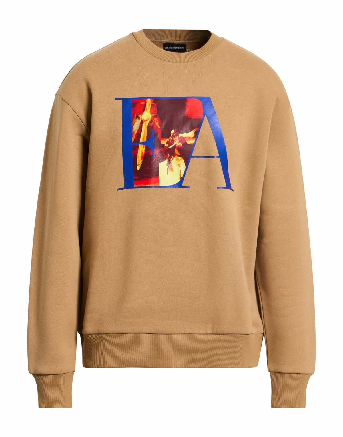 Emporio Armani Mens Sweatshirt Camel