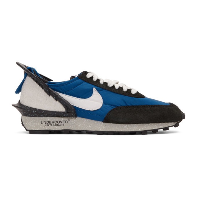 Photo: Nike Blue and Black Undercover Edition Daybreak Sneakers