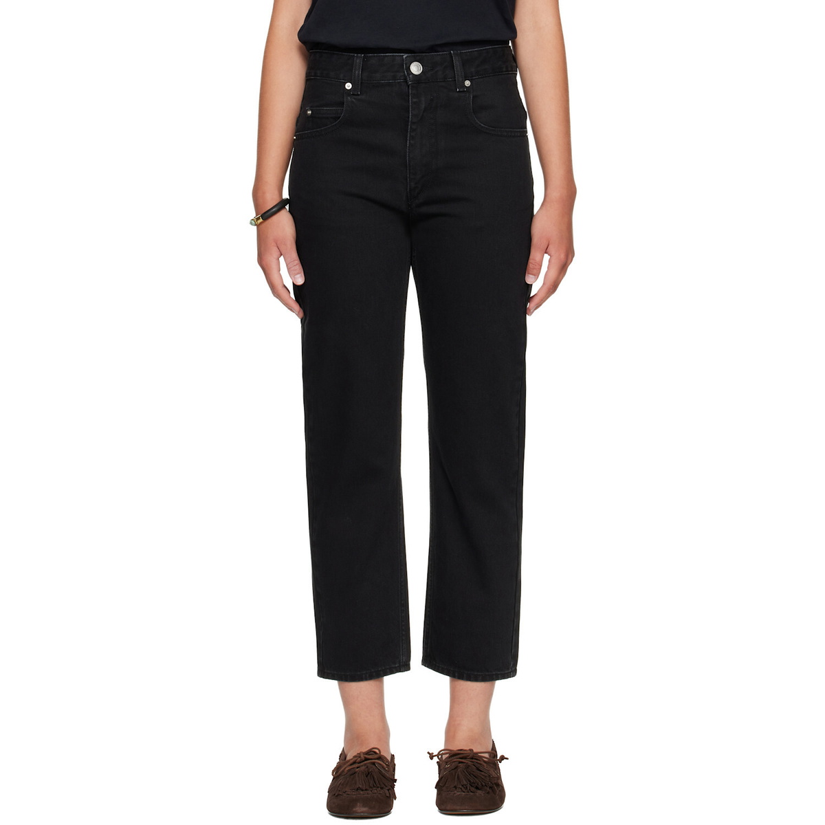 Isabel Marant Black Dakota Jeans