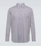 Saint Laurent - Striped cotton poplin shirt