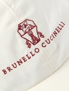 Brunello Cucinelli - Logo-Embroidered Cotton-Twill Baseball Cap - White