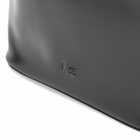 F/CE. Women's Tech Leather Drawstring Shoulder Bag in Black 