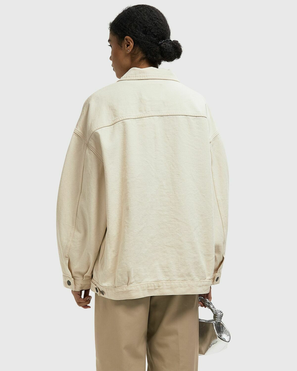 American Vintage SNOPDOG JACKET Beige Womens Bomber Jacket