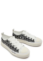 Amiri MA Quad Court Low Logo-jacquard Leather Sneakers Black