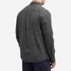 KAVU Men's Langley Flannel Overshirt in Moonless Night