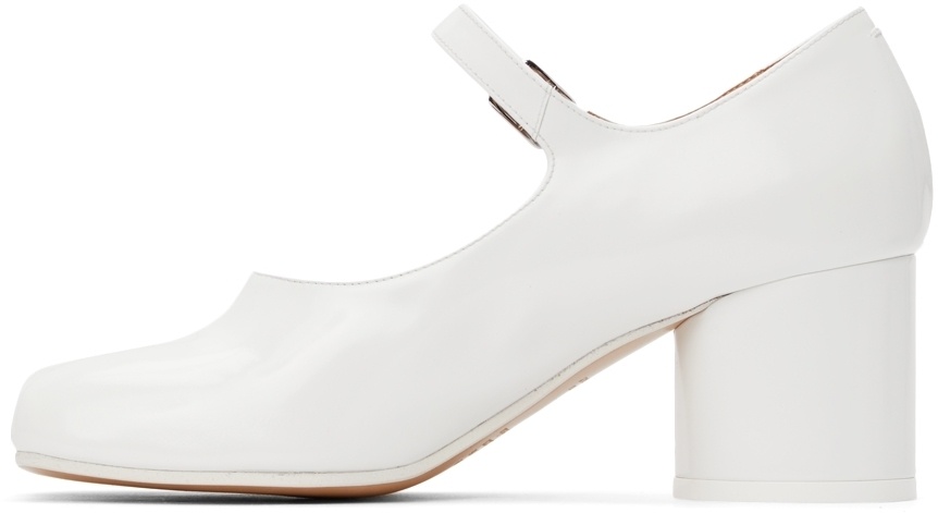 Platform Double Strap Mary Jane White Patent Pumps Adult Women Shoes Heels  5/6 | eBay