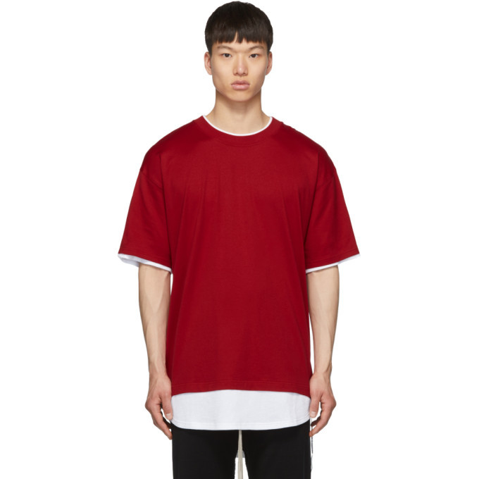 Photo: mastermind WORLD Red Layered T-Shirt