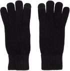 Polo Ralph Lauren Black Wool Gloves