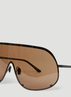 Rick Owens - Shield Sunglasses in Black